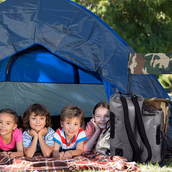 5L, 10L, 20L Roll Top Sacos secos impermeáveis ​​Saco de armazenamento Mochila Saco seco leve Acessórios esportivos para caiaque Rafting Barco Caminhadas Saco de acampamento