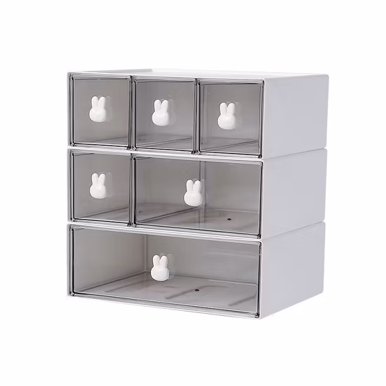 Caixa de armazenamento de papelaria Desktop Student Ins Multi