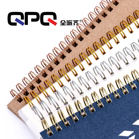 Capa dura A5 PU couro leiteria 80 folhas espiral notebook fio duplo